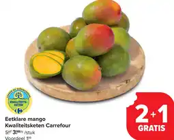 Carrefour Eetklare mango aanbieding
