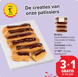 Carrefour Eclairs aanbieding
