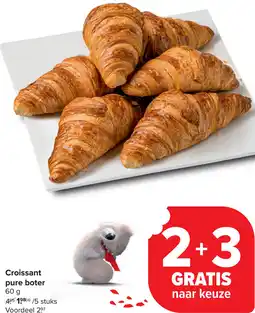 Carrefour Croissant pure boter aanbieding