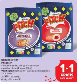 Carrefour Pasquier Brioches Pitch aanbieding