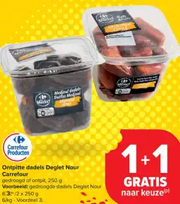 Carrefour Ontpitte dadels Deglet Nour Carrefour aanbieding