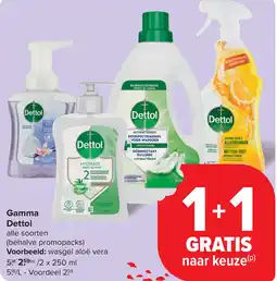 Carrefour Dettol gamma aanbieding