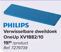 Carrefour Philips verwisselbare dweildoek OneUp XV1882/10 aanbieding