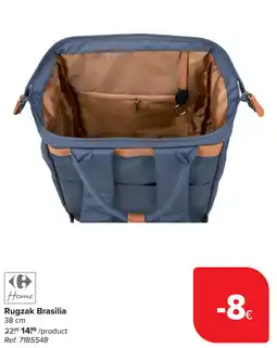Carrefour Rugzak Brasilia 38 cm aanbieding