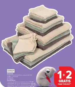 Carrefour Tiseco washandje aanbieding