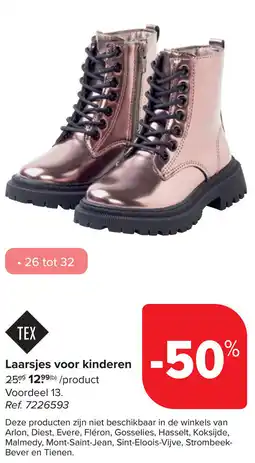 Carrefour Laarsjes voor kinderen aanbieding