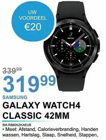 Computer Checkpoint Samsung galaxy watch4 classic 42mm aanbieding