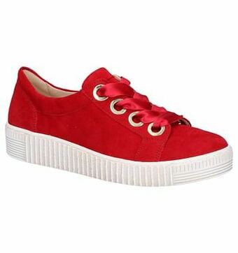 Torfs Gabor Best Fitting Rode Sneakers aanbieding
