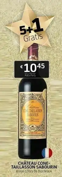 BelBev Chateau cone-taillasson sabourin aanbieding