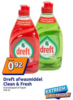 Action Dreft afwasmiddel Clean & Fresh aanbieding