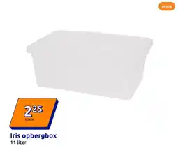 Action Iris opbergbox aanbieding
