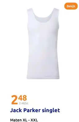 Action Jack Parker singlet aanbieding