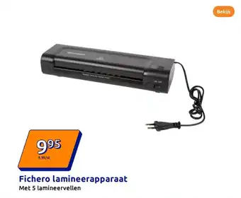 Action Fichero lamineerapparaat aanbieding