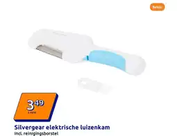 Action Silvergear elektrische luizenkam aanbieding