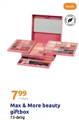Action Max & More beauty giftbox aanbieding