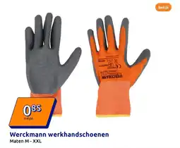 Action Werckmann werkhandschoenen aanbieding