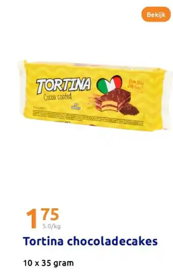 Action Tortina chocoladecakes aanbieding