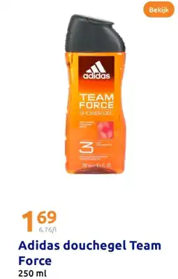 Action Adidas douchegel Team Force aanbieding