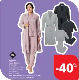Carrefour Pyjama voor dames aanbieding