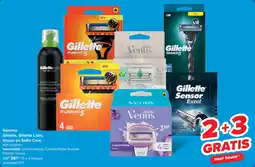 Carrefour Gamma Gillette, Gillette Labs, Venus en Satin Care aanbieding