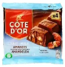 Colruyt Côte d'Or Chocoladetablet Melk gekaramelliseerde amandelen aanbieding