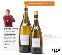Colruyt Chablis A.O.P. 2023 aanbieding