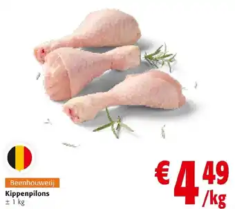 Colruyt Kippenpilons aanbieding