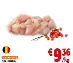 Colruyt Kippenblokjes aanbieding