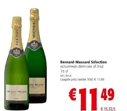 Colruyt Bernard-Massard Sélection aanbieding