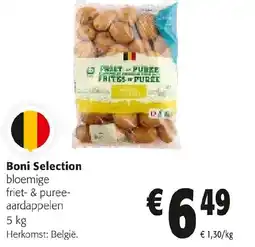 Colruyt Boni Selection bloemige friet & puree aardappelen aanbieding