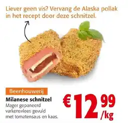 Colruyt Milanese schnitzel aanbieding