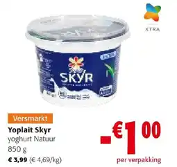 Colruyt Yoplait Skyr yoghurt Natuur aanbieding