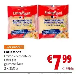 Colruyt EntreMont Franse emmentaler aanbieding