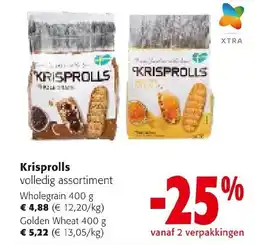 Colruyt Krisprolls Wholegrain aanbieding