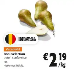 Colruyt Boni Selection peren conference los aanbieding