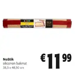 Colruyt NoStik siliconen bakmat aanbieding