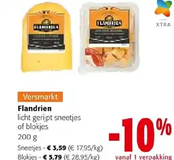 Colruyt Flandrien licht gerijpt sneetjes of blokjes aanbieding