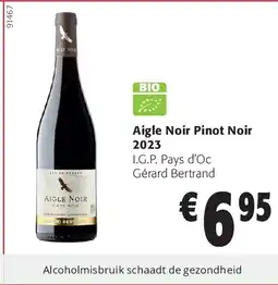 Colruyt Aigle Noir Pinot Noir 2023 aanbieding