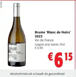 Colruyt Brume ‘Blanc de Noirs’ 2023 aanbieding
