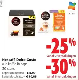 Colruyt Nescafé Dolce Gusto Espresso Intenso aanbieding