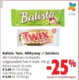 Colruyt Balisto muesli 10 stuks aanbieding