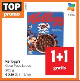 Colruyt Kellogg’s Coco Pops Loops 285 g aanbieding