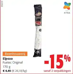 Colruyt Elpozo Fuetec Original 170 g aanbieding