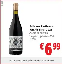 Colruyt Artisans Partisans ‘Un Air d’Ici’ 2023 aanbieding