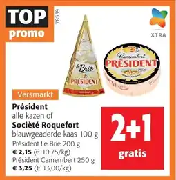 Colruyt Président Le Brie 200 g aanbieding