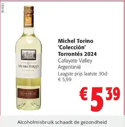 Colruyt Michel Torino ‘Colección’ Torrontés 2024 aanbieding