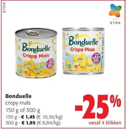 Colruyt Bonduelle aanbieding