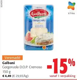 Colruyt Galbani Gorgonzola D.O.P. Cremoso 150 g aanbieding