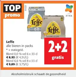 Colruyt Leffe Blond 0,0 % vol 6 x 33 cl aanbieding