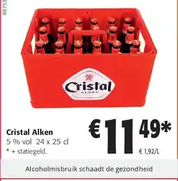 Colruyt Cristal Alken aanbieding
